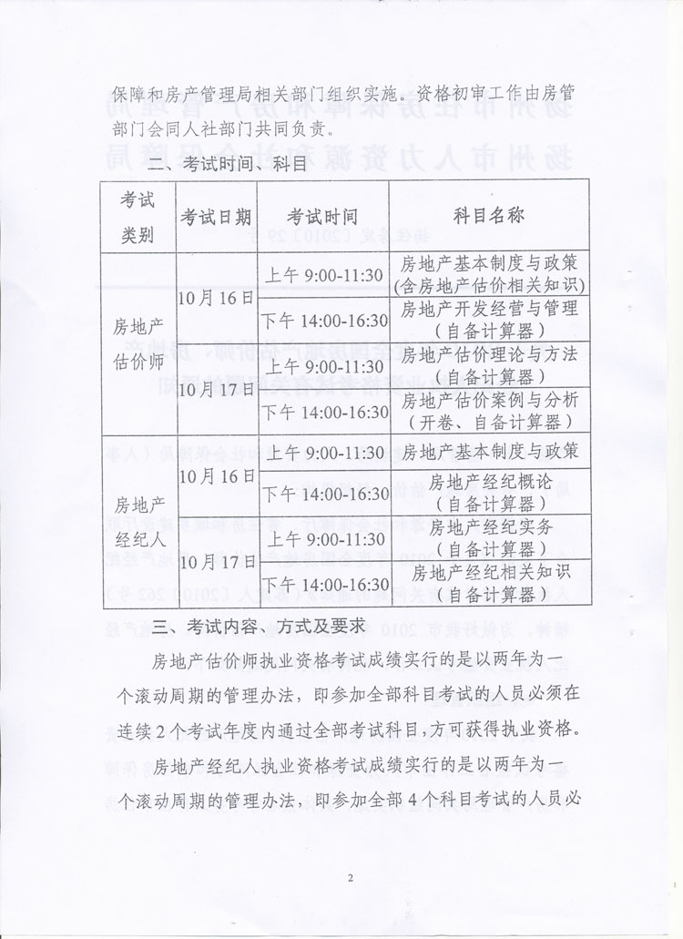 關(guān)于做好2010年度房地產(chǎn)估價(jià)師、房地產(chǎn)經(jīng)紀(jì)人執(zhí)業(yè)資格考試考務(wù)工作的通知