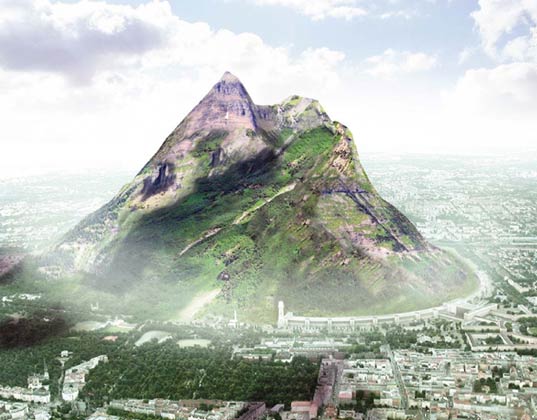 德國(guó)建筑師計(jì)劃在柏林建造“人造山”