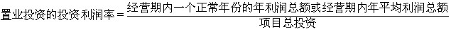 投資利潤(rùn)率