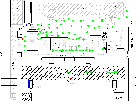 施工現(xiàn)場布置圖