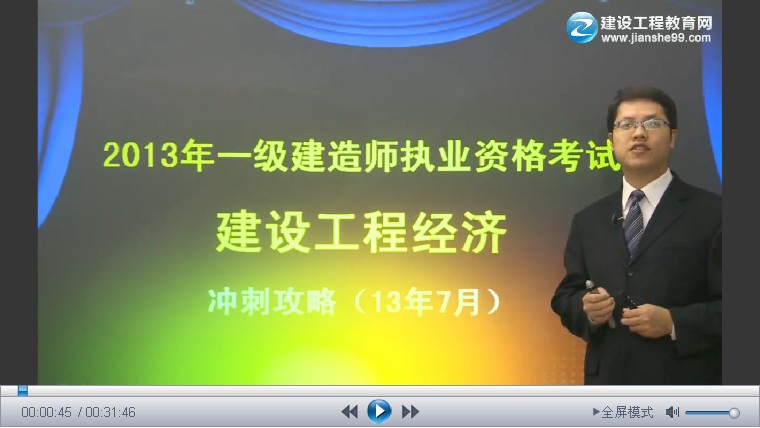 2013年一級建造師工程經(jīng)濟、易錯題及典型試題詳解