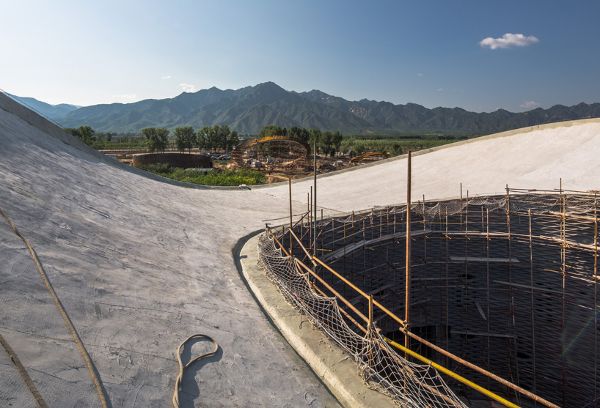 展覽館施工現場