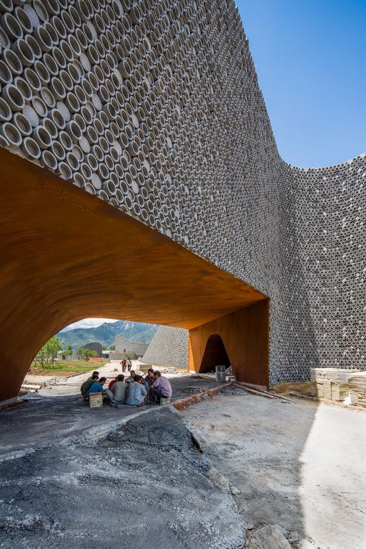 展覽館施工現場