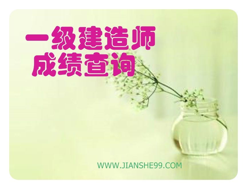 一級(jí)建造師成績(jī)查詢電話