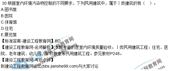 2017年二級建造師《建筑實(shí)務(wù)》試題及答案解析