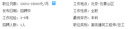 BIM工程師薪資待遇及崗位要求