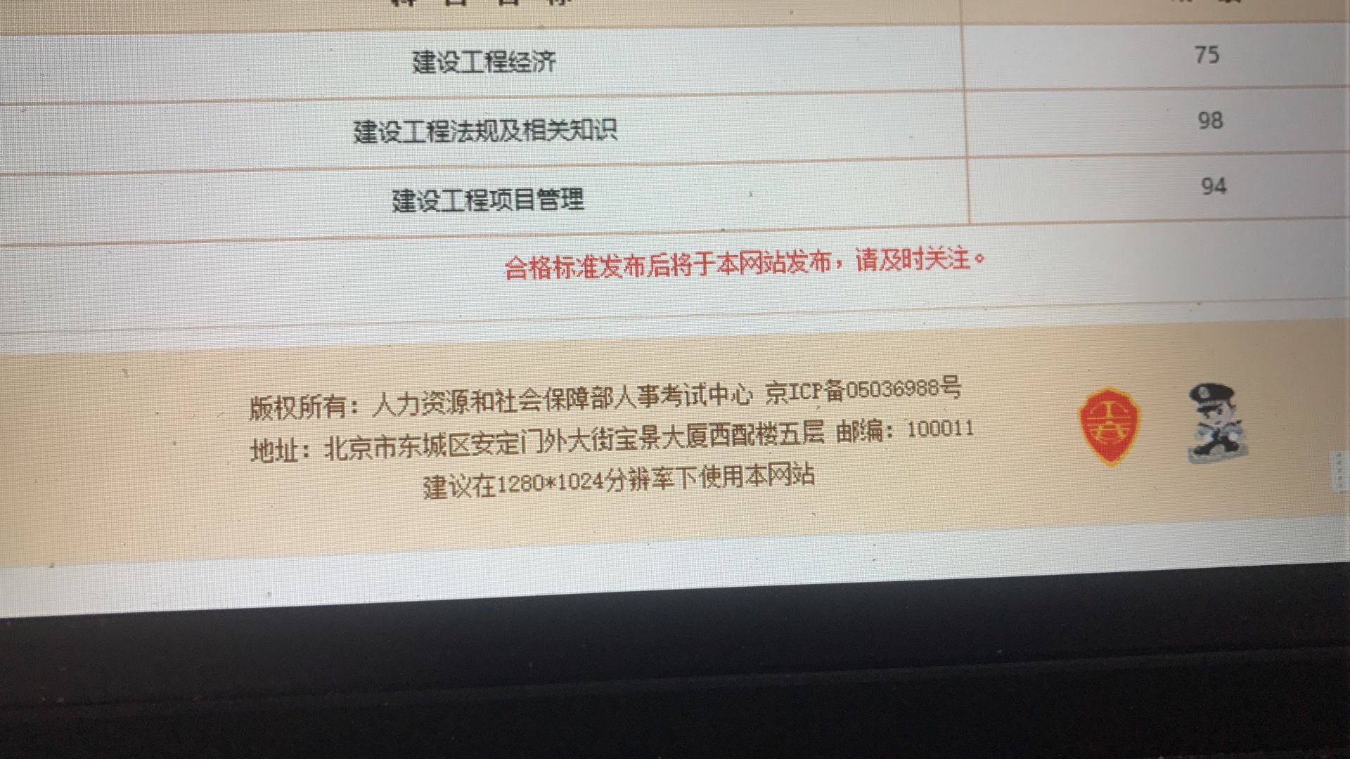 2018年一建成績 大家曬起來