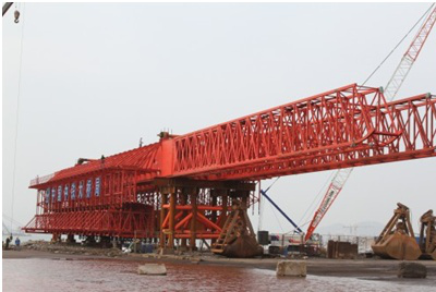 二級(jí)建造師考試知識(shí)點(diǎn)：橋梁上部結(jié)構(gòu)逐孔施工