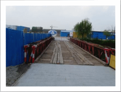 二級建造師考試公路知識點：施工便道、便橋建設(shè)