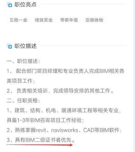 BIM證書