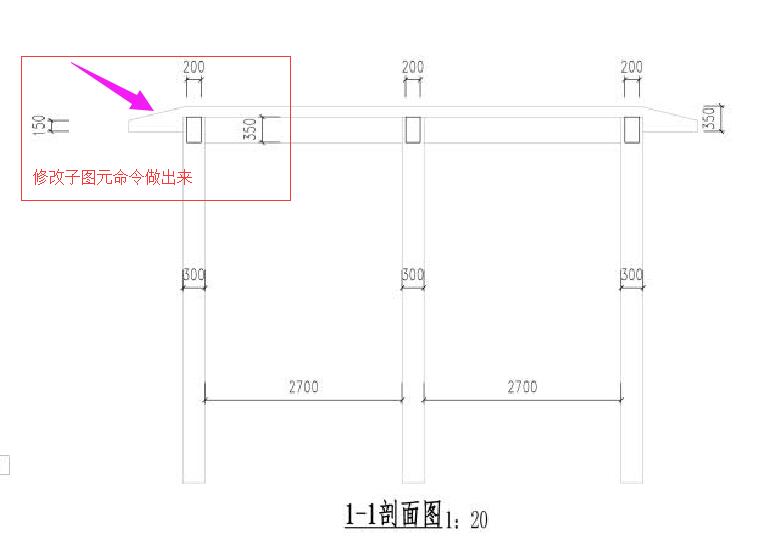 修改子圖元