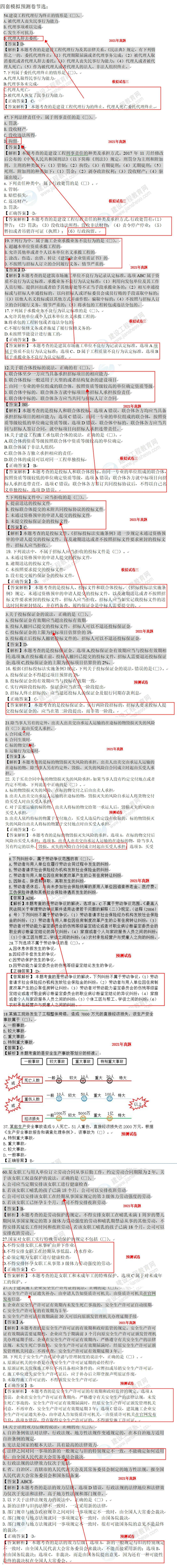 2021年二建《建設(shè)工程法規(guī)及相關(guān)知識(shí)》考后點(diǎn)評(píng)(5.29-5.30)_01 2021年二建《建設(shè)工程法規(guī)及相關(guān)知識(shí)》考后點(diǎn)評(píng)(5.29-5.30)_01