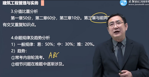 建筑實務命題規(guī)律及趨勢分析