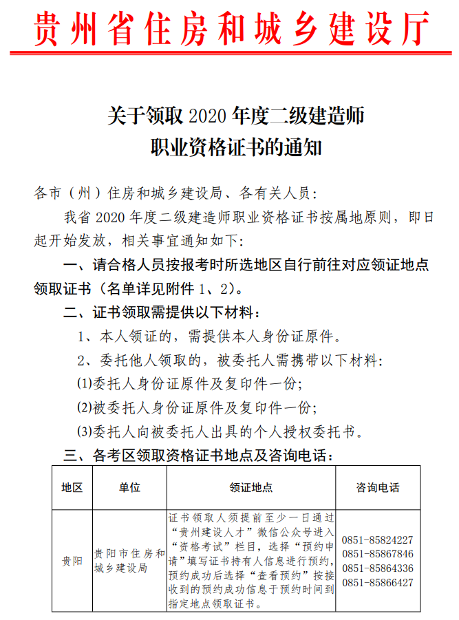 關(guān)于領(lǐng)取2020年度二級建造師職業(yè)資格證書的通知-1 關(guān)于領(lǐng)取2020年度二級建造師職業(yè)資格證書的通知-1