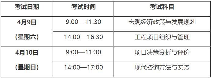 咨詢工程師考試時(shí)間 咨詢工程師考試時(shí)間